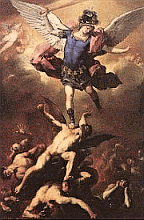 'The Fall of the Rebel Angels' by Luca Giordano