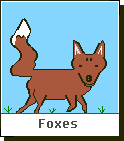 Click here to see ASCII Artwork - Foxes