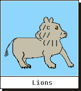 Click here to see ASCII Artwork - Lions